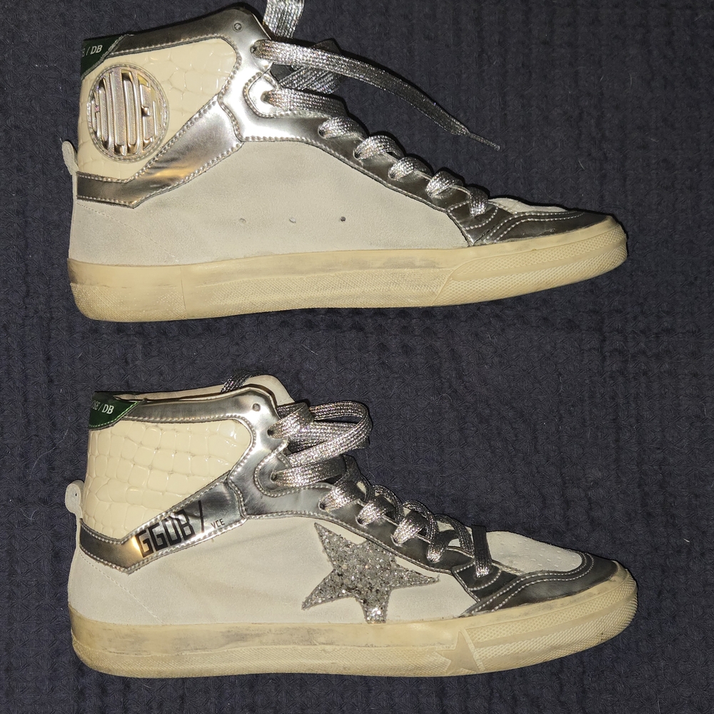 Golden Goose GGDB VCE 2.12 High Top Sneaker Size 37